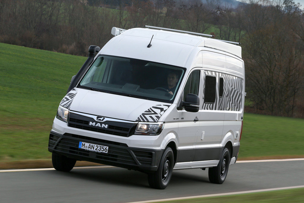 MAN TGE jako 4x4 Campingbus