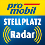 Aplikace Promobil Stellplatz-Radar