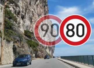 Ve Francii je od 1. července 2018 snížena maximální rychlost na silnicích mimo obec na 80 km/h