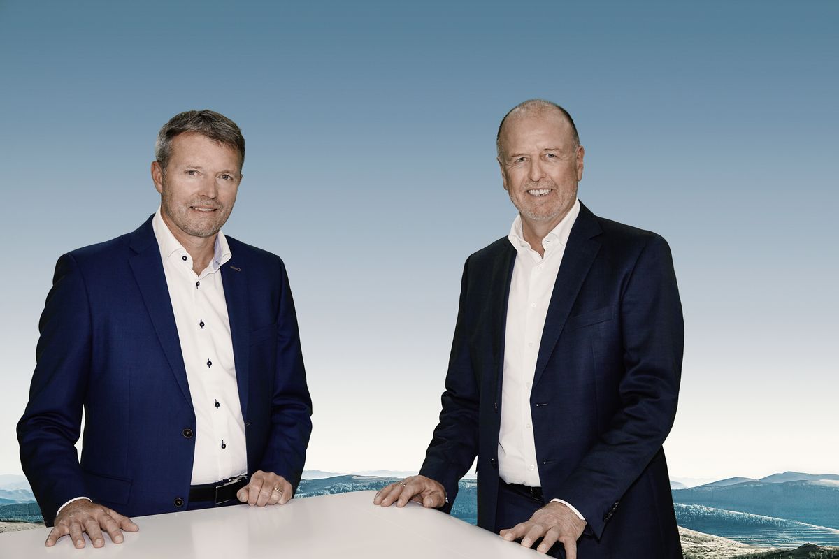 Jan Francke, provozní ředitel (vlevo) a Martin Brandt, generální ředitel skupiny Erwin Hymer Group